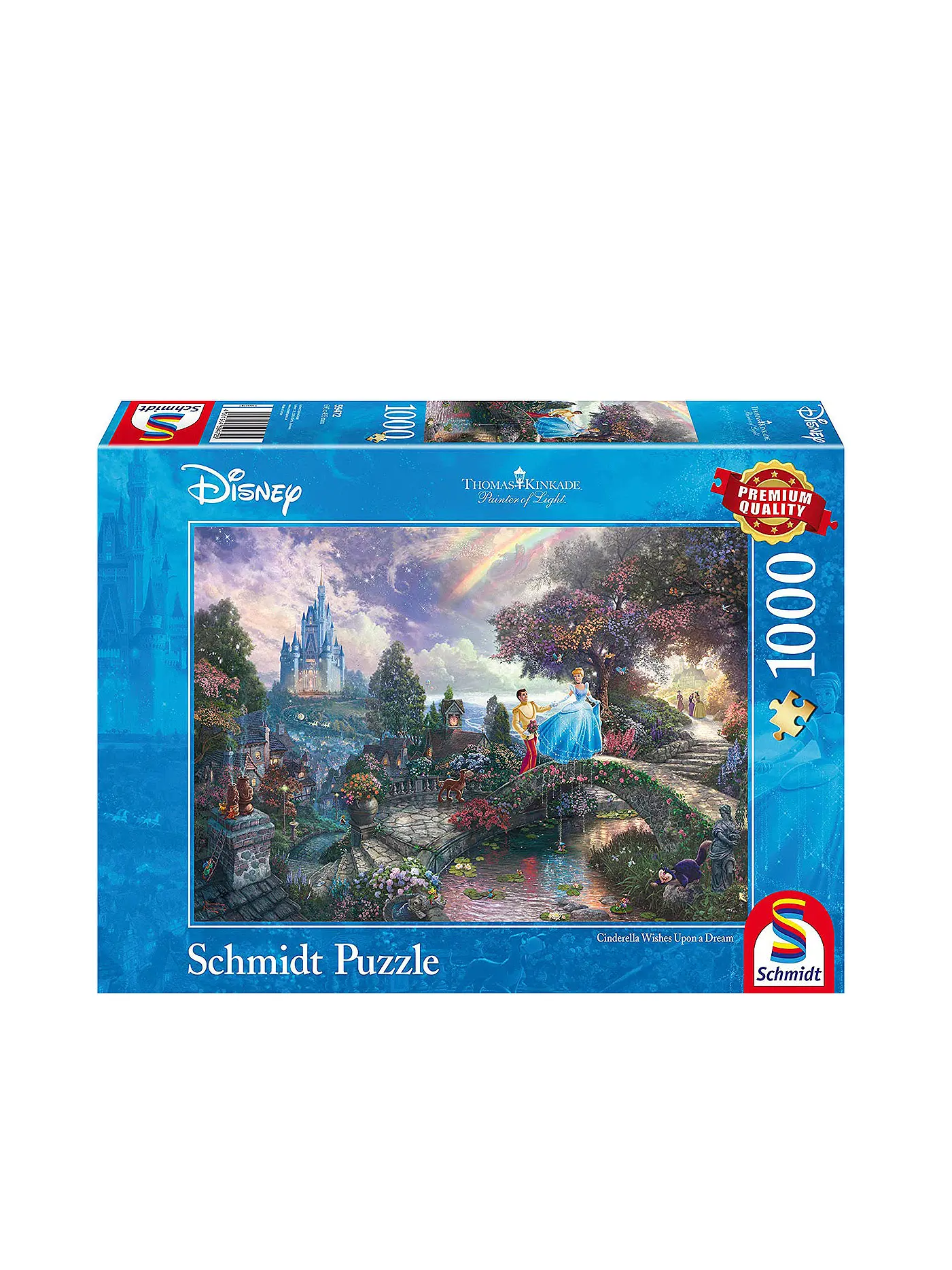 SCHMIDT-SPIELE | Puzzle - Walt Disney Cinderella (1000 Teile) | 